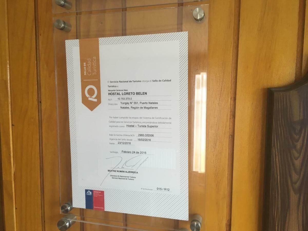 Hostal Loreto Belen Puerto Natales Luaran gambar